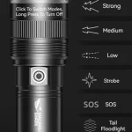 چراغ قوه اسمایلینگ شارک Smiling Shark FlashLight SD-0523