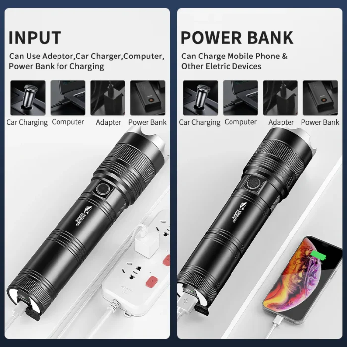 چراغ قوه اسمایلینگ شارک Smiling Shark FlashLight SD-0523