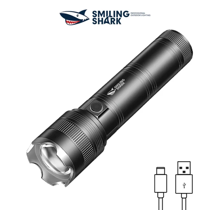 چراغ قوه اسمایلینگ شارک Smiling Shark FlashLight SD-0523