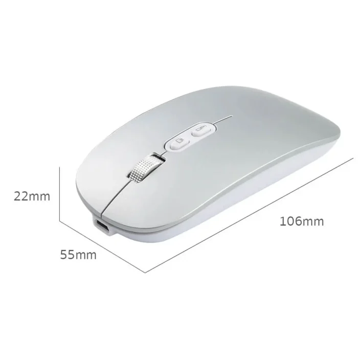 موس بی سیم شارژی کوتسی Coteci Classic Simple Bluetooth Mouse 84005 - تصویر 8