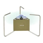 اجاق گاز کمپینگ تاشو 3 شعله گرین لاین Green Lion 3-Burner Foldable Camping Stove GN3BRNFLDCSKI