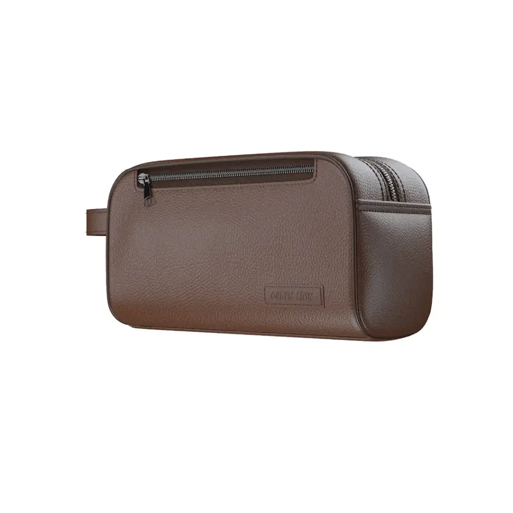 کیف چرمی دستی گرین لاین Green Lion Lakeshore Clutch Bag GNLAKCLBAGBR