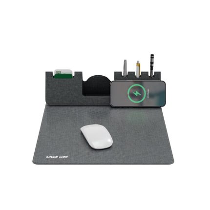 ماوس پد وایرلس شارژ گرین لاین Green Lion Mouse Pad Wireless Charger GNMSPADWIRGY
