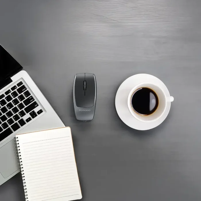موس بی سیم شارژی و رم ریدر پرودو Porodo Wireless Mouse with Card Reader PDM109