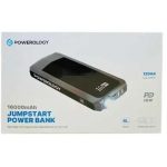 پاوربانک ۱۶۰۰۰ و جامپ استارتر خودرو پاورولوژی Powerology JumpStart Power Bank PPBCHA29