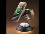 شارژر وایرلس 3 کاره مک دودو Mcdodo 15W Night Light Magnetic Wireless Charging Station CH-495