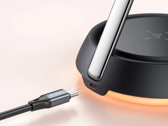 شارژر وایرلس 3 کاره مک دودو Mcdodo 15W Night Light Magnetic Wireless Charging Station CH-495