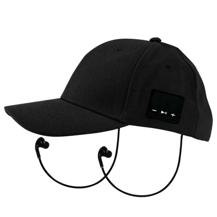 Porodo Soundtec Wireless Audio Bluetooth Hat PDST2N1BK