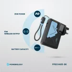 Powerology 10000mAh MagSafe Power Bank Wall Charger PPBCHA80