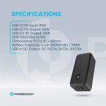 Powerology Onyx Power Bank PPBCHA19