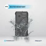 پاوربانک خورشیدی 27000 با کابل متصل و توان 20 وات پاورولوژی Powerology 27000mAh Solar Wireless Charging Power Bank PPBCHA77