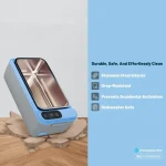 ظرف غذای گرم کن دار پاورولوژی Powerology Lumu Portable Heated Lunch Box PLBF818GYBL