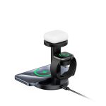 استند شارژر بی سیم بودی BUDI 20W 3 in 1 Wireless Charging Stand With Foldable Magetic WL4900B