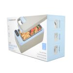 ظرف غذای گرم کن دار پاورولوژی Powerology Lumu Portable Heated Lunch Box PLBF818GYBL