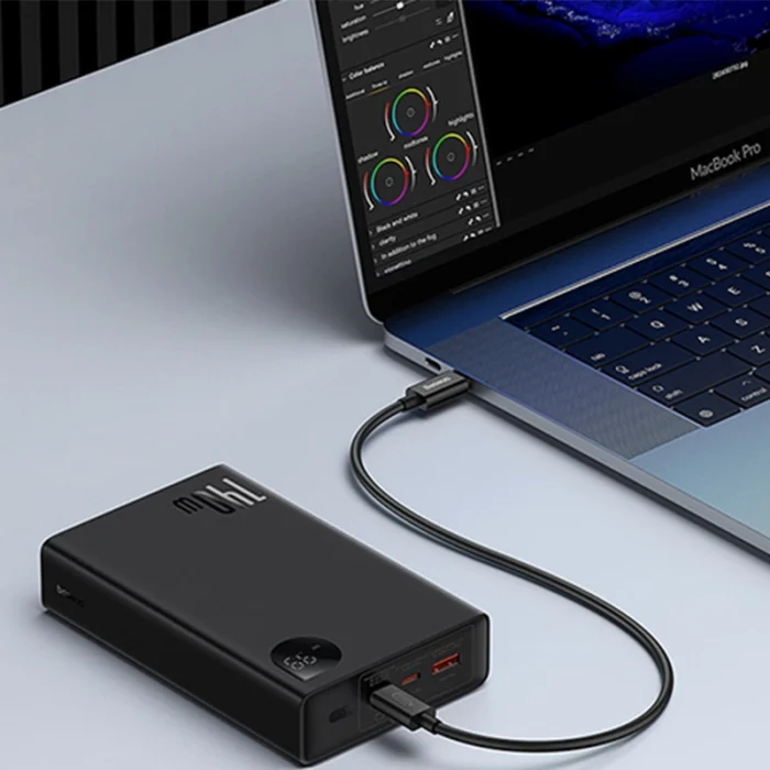 پاوربانک 140 وات 24000 بیسوس Baseus Adaman PD Power Bank PPAMD140