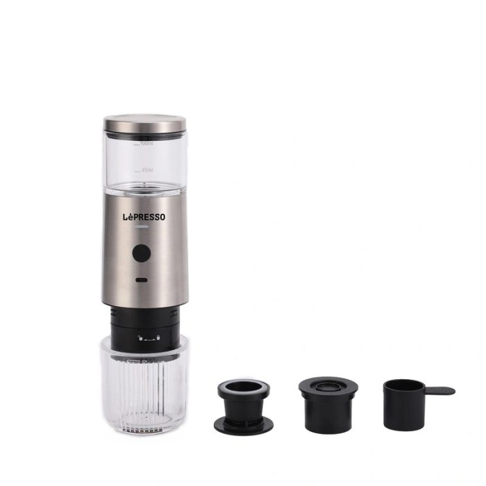 اسپرسوساز قابل حمل استیل لپرسو LePresso Stainless Steel Portable Espresso Maker LPSTPEM