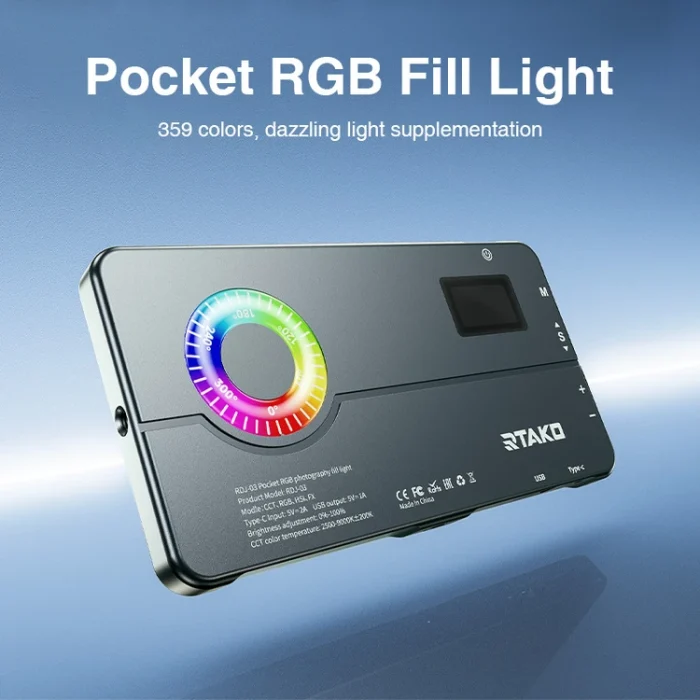 فلت لایت RGB رتاکو RTAKO RDJ-03