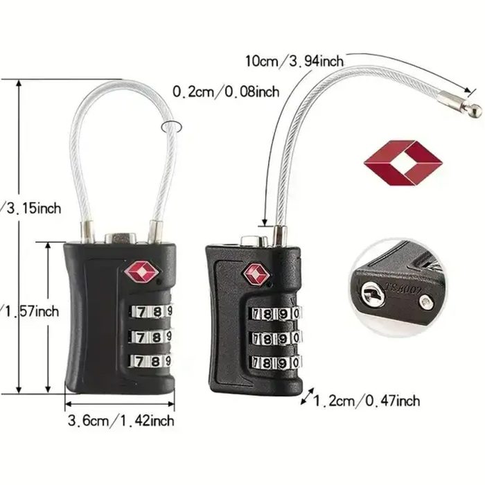 Coteci TSA Customs Combination Lock TR-005