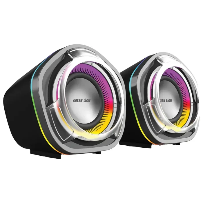 اسپیکر گیمینگ گرین لاین Green Lion Clario Gaming Speakers GNCLGAMSPBK - تصویر 2