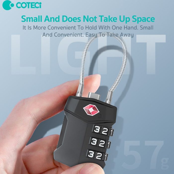 Coteci TSA Customs Combination Lock TR-005