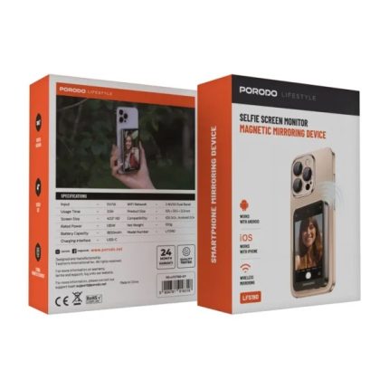مانیتور سلفی مگنتی پرودو Porodo Screen Monitor Magnetic Mirroring Device PD-LFST190