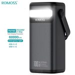 پاوربانک 60000 با توان 100 وات روموس ROMOSS PowerBank RMT60-ID2-S183H