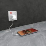 آداپتور شارژ 45 وات هوشمند پاورولوژی Powerology Lumix GaN AI Power Charger PWCUQC052WH