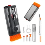 کیت تمیز کننده لوازم دیجیتال 11 در 1 پرودو Porodo Cleaning Kit PD-LFST163-BK