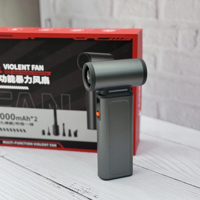 جت فن و جارو شارژی دو کاره مدل ویولنت Multi-Function Violent Fan F1 اورجینال - تصویر 6