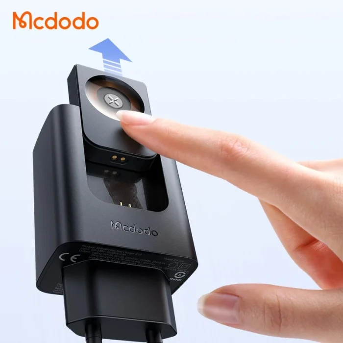 آداپتور دو پورت 30 وات همراه با شارژ اپل واچ مک دودو Mcdodo 2in1 Charger CH-3700