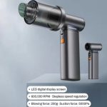 جت فن و جارو شارژی دو کاره مدل ویولنت Multi-Function Violent Fan F1 اورجینال - تصویر 2