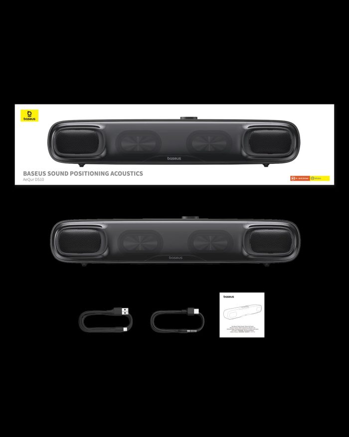 اسپیکر بلوتوث شارژی بیسوس Baseus AeQur DS10 Sound Positioning Acoustics A20054402111 - تصویر 4
