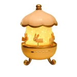 چراغ خواب موزیکال کودک Bunny’s Carousel Night Light Projector WH-E11