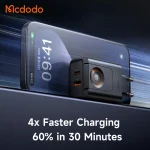آداپتور دو پورت 30 وات همراه با شارژ اپل واچ مک دودو Mcdodo 2in1 Charger CH-3700