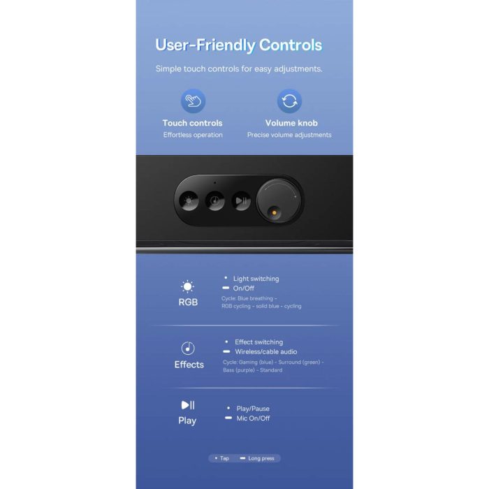 اسپیکر بلوتوث شارژی بیسوس Baseus AeQur DS10 Sound Positioning Acoustics A20054402111 - تصویر 13
