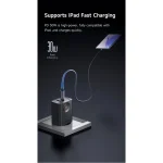 آداپتور دو پورت 30 وات همراه با شارژ اپل واچ مک دودو Mcdodo 2in1 Charger CH-3700