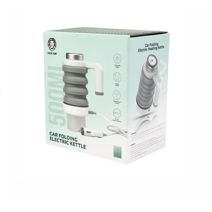 کتری برقی تاشو خودرو گرین لاین Green Lion Car Folding Electric Kettle Gncarfelkt