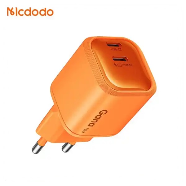 F:\FOR SITE\MCDODO\آداپتور دو پورت 45 وات مک دودو Mcdodo Gana Mini Charger CH-100