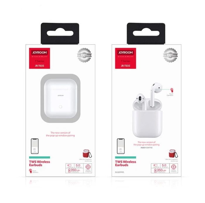 هندرفری بلوتوث جویروم JOYROOM True Wireless Earbuds JR-T03S