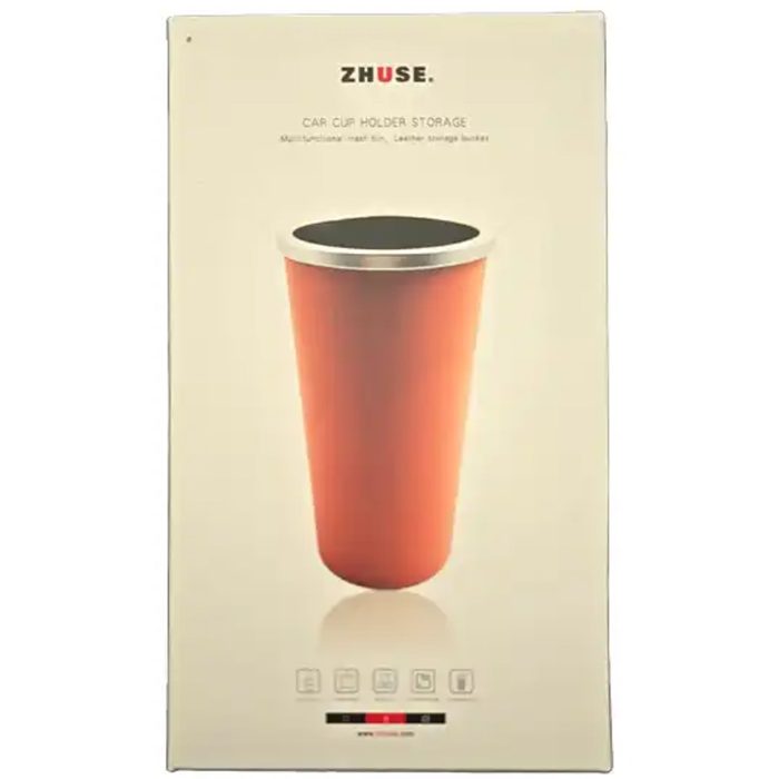 سطل زباله خودرو ژوس Zhuse Car Cup Holder Storage ZS-CA-010