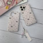قاب موبایل CAT & CANDY با آویز ایفون