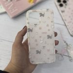 قاب موبایل CAT & CANDY با آویز ایفون