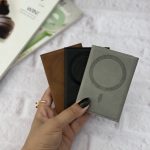 ولت چرمی کیفی مگ سیف ساپورت MagSafe Leather Wallet Folio Shield