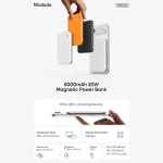 پاوربانک وایرلس مگنتی 5000 مک دودو Mcdodo Meta Air Power Bank MC-2931