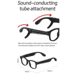 عینک هوشمند دوربین دار مدل Smart Glass AI AIMB-G1