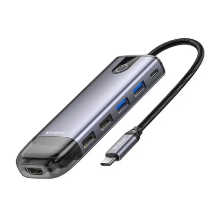 هاب شارژر تایپ سی 10 پورت مک دودو Mcdodo 10 in 1 USB-C HUB HU-7420