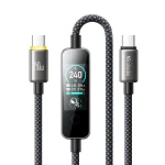 کابل شارژ دوسر تایپ سی با صفحه نمایش مک دودو Mcdodo Cable With TFT Screen Display MC-875