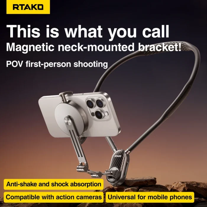 هولدر گردنی رتاکو Rtako Neck Phone & Camera Holder NH01-M