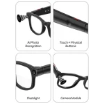 عینک هوشمند دوربین دار مدل Smart Glass AI AIMB-G1