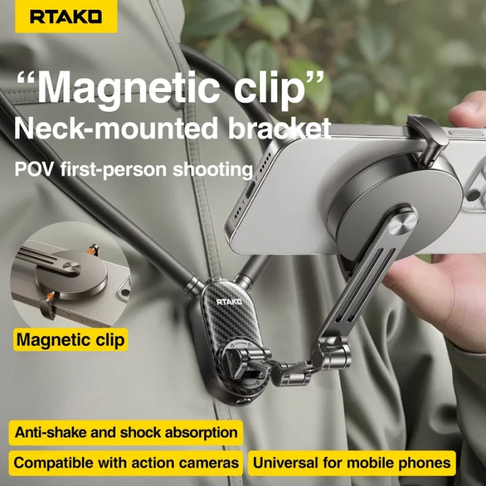 هولدر گردنی رتاکو Rtako Neck Phone & Camera Holder NH01-M